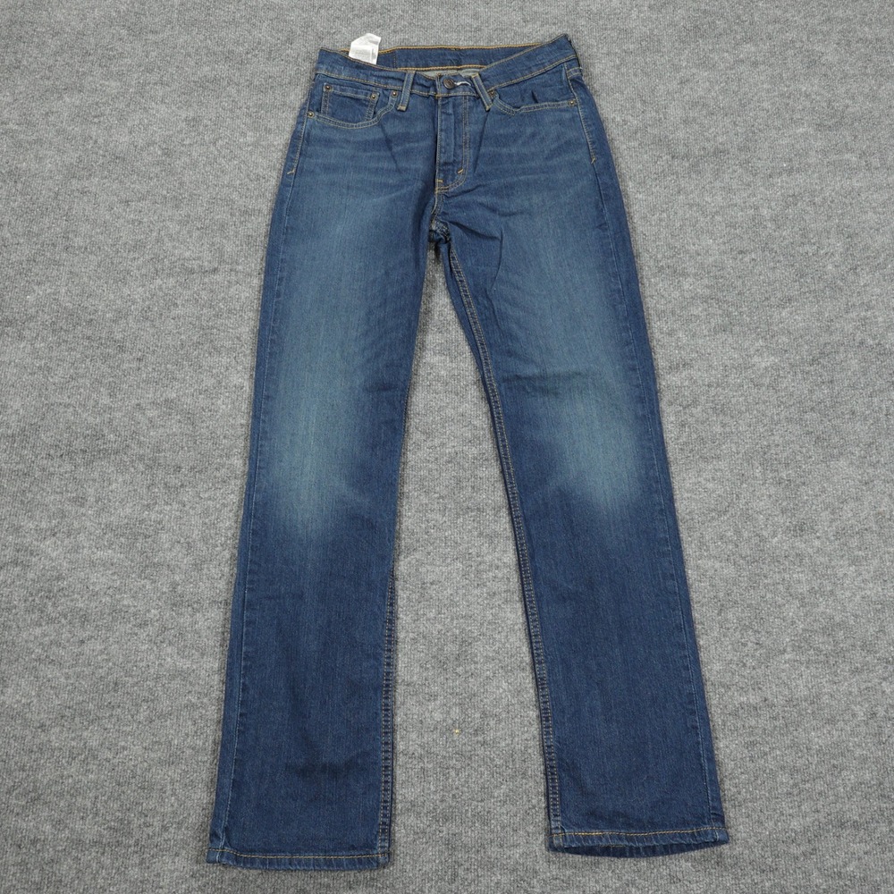 Levi's 514 Jeans Mens 30x32 Blue Straight Fit Stretch Denim Medium Wash